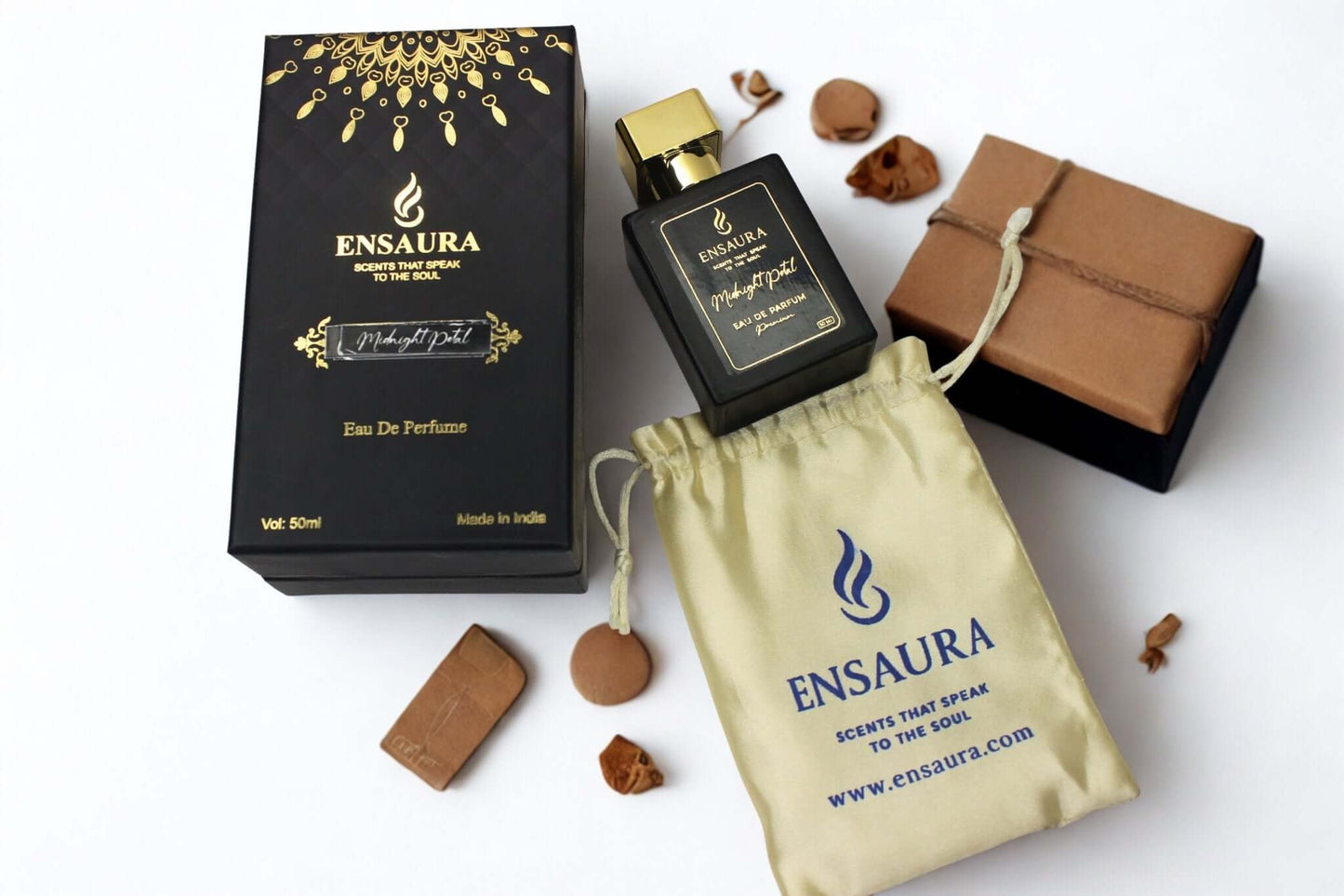 MIDNIGHT PETAL UNISEX PERFUME 50ML - ENSAURA