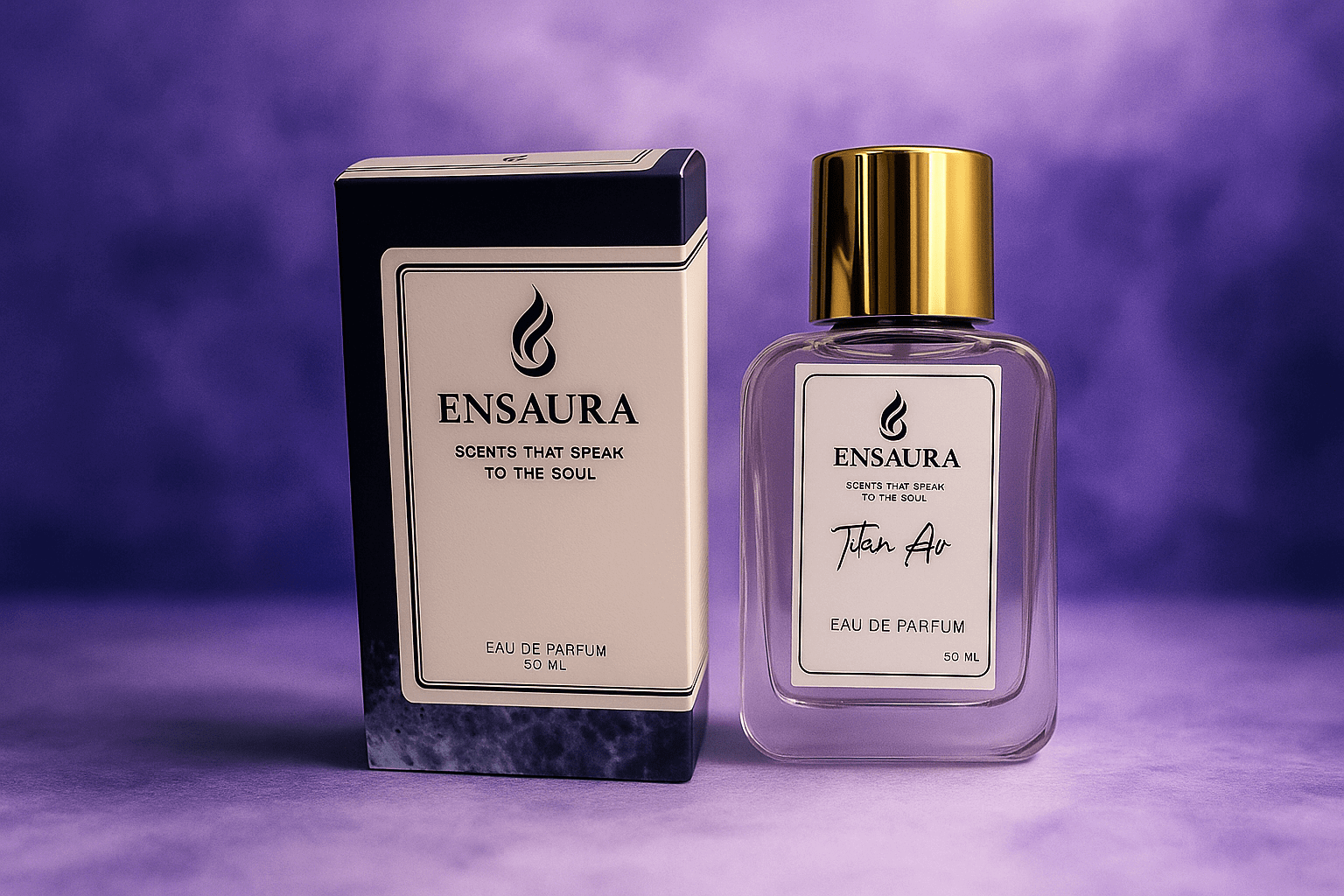 TITAN AIR - MEN PERFUME - 50ML - ENSAURA
