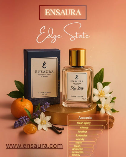 EDGE STATE - UNISEX PERFUME - 50ML - ENSAURA