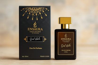 OUD HALO - MEN PERFUME - 50ML - ENSAURA