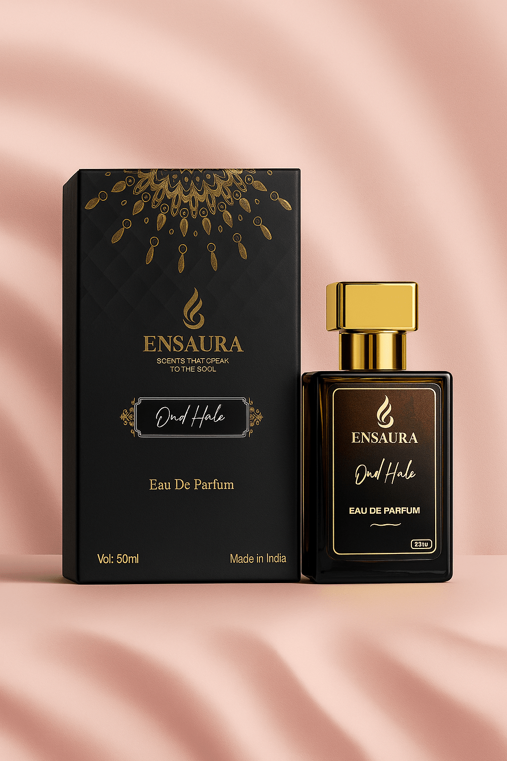 OUD HALO - MEN PERFUME - 50ML - ENSAURA