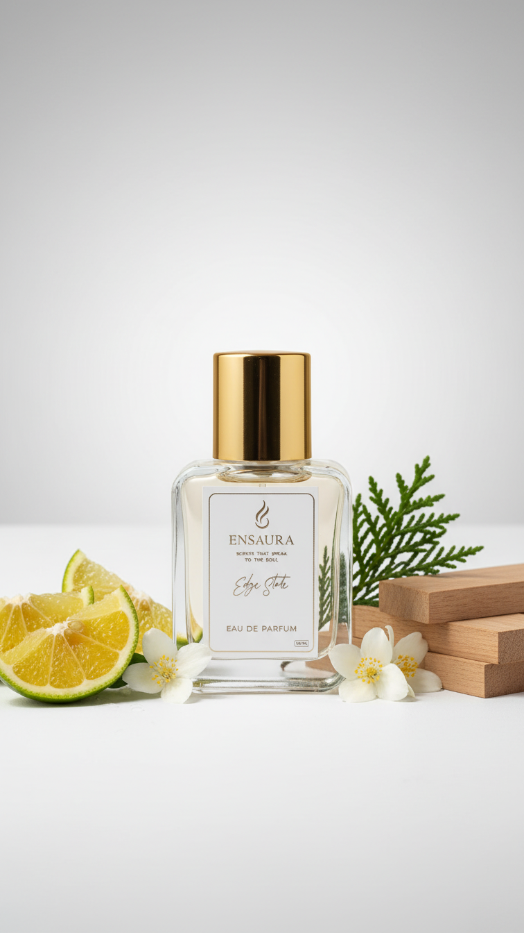Ensaura Edge State Eau De Parfum – Fresh Woody Modern Fragrance 50ML - Image 5