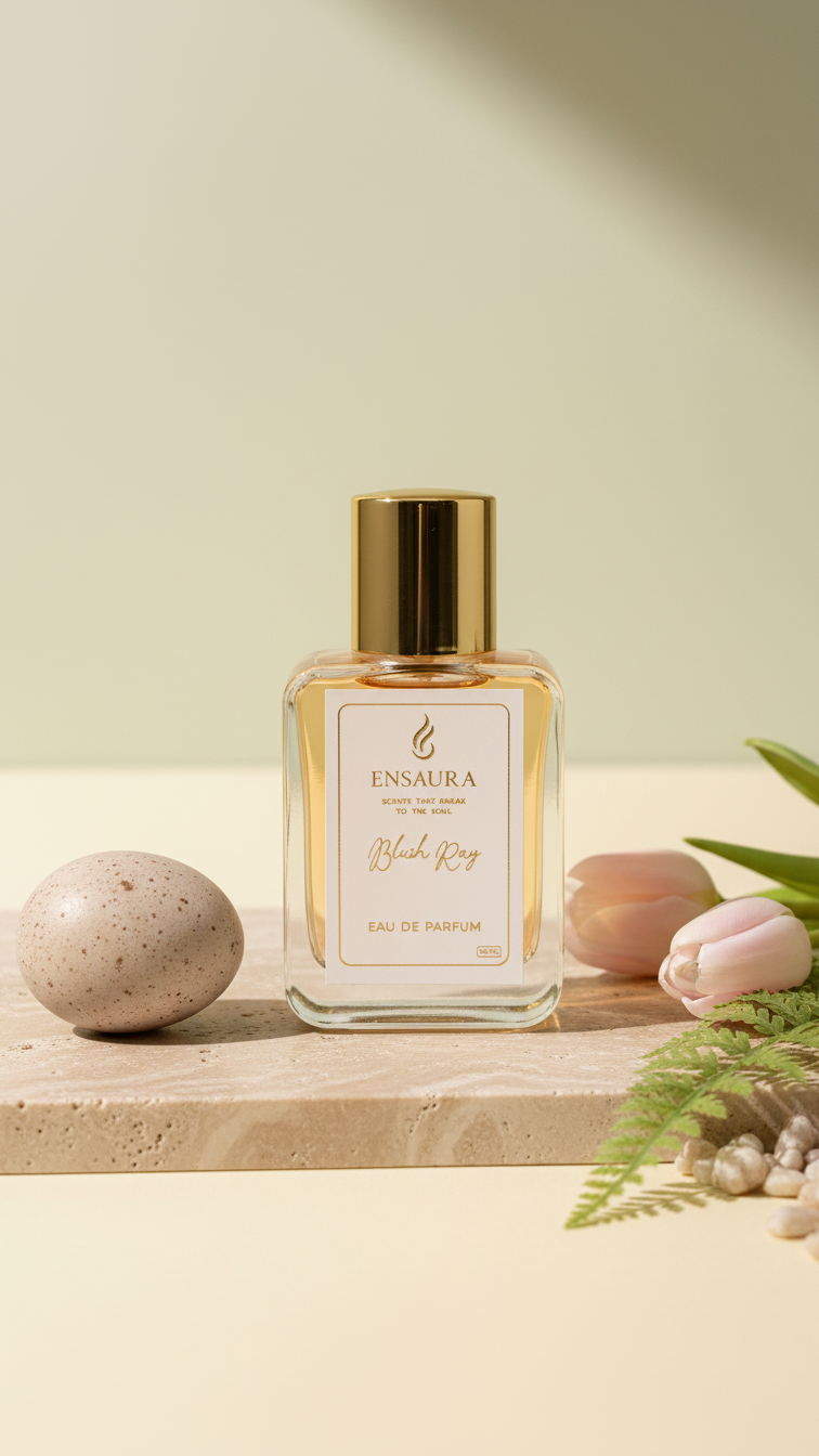 Ensaura Blush Ray Eau De Parfum – Soft Fruity Floral Fragrance 50ML - Image 5
