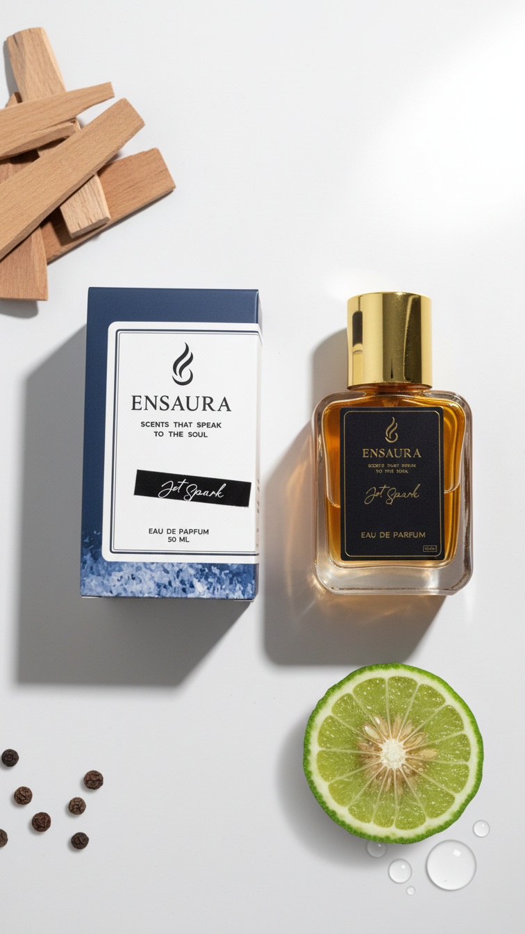 Jet Spark Eau De Parfum – Fresh Citrus Aquatic Long Lasting Perfume - Image 6